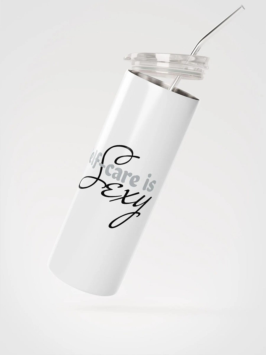 Self-care is sexy - Bottle With Straw product image (2)