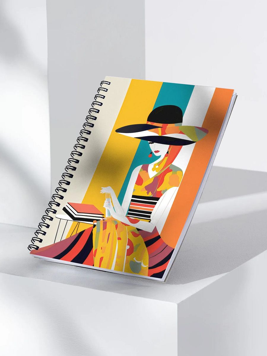 Chic Contemplations Spiral Notebook product image (3)