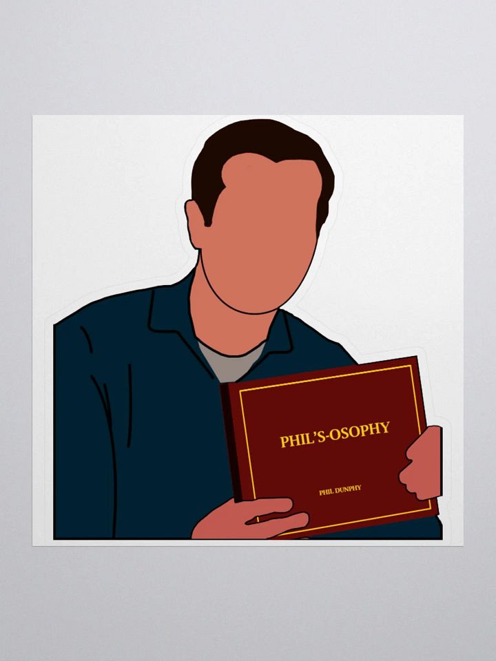 Phil's-osophy Sticker product image (3)