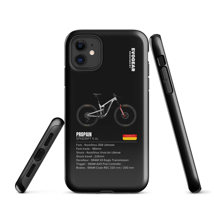 Black Spindrift 5 AL iPhone Case product image (1)