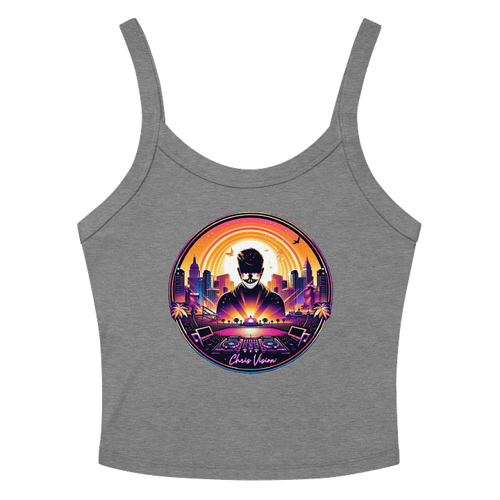 Sunset DJ Silhouette Tank product image (11)
