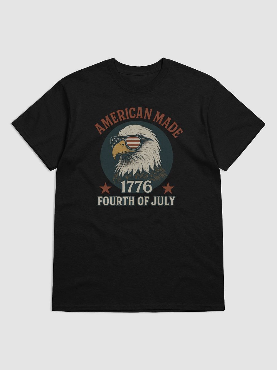 American Made 1776 Shirt – Patriotic Eagle Fourth of July Vintage Tee product image (5)
