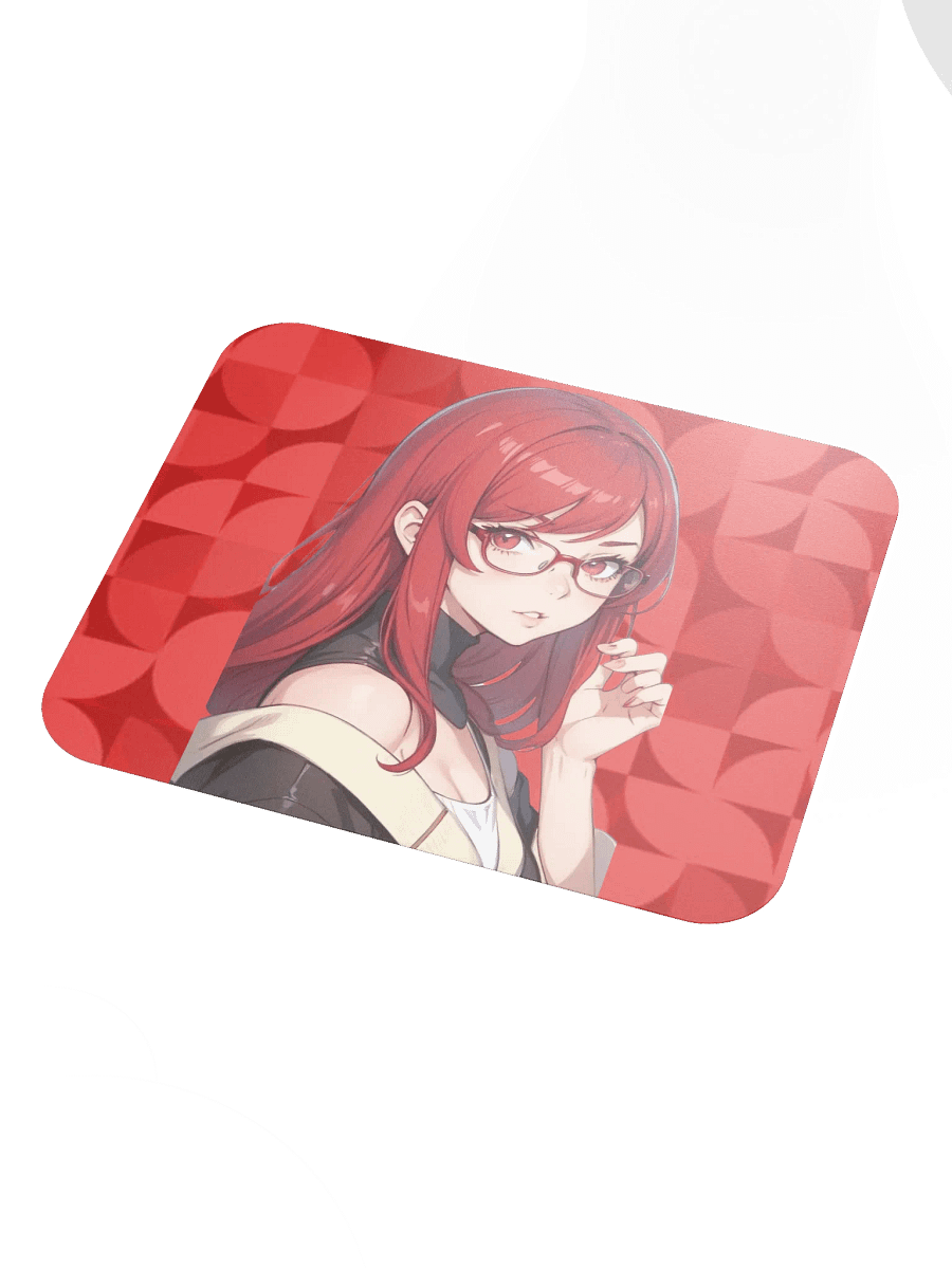 (RED Waifu) K Classic Mouse Pad product image (3)