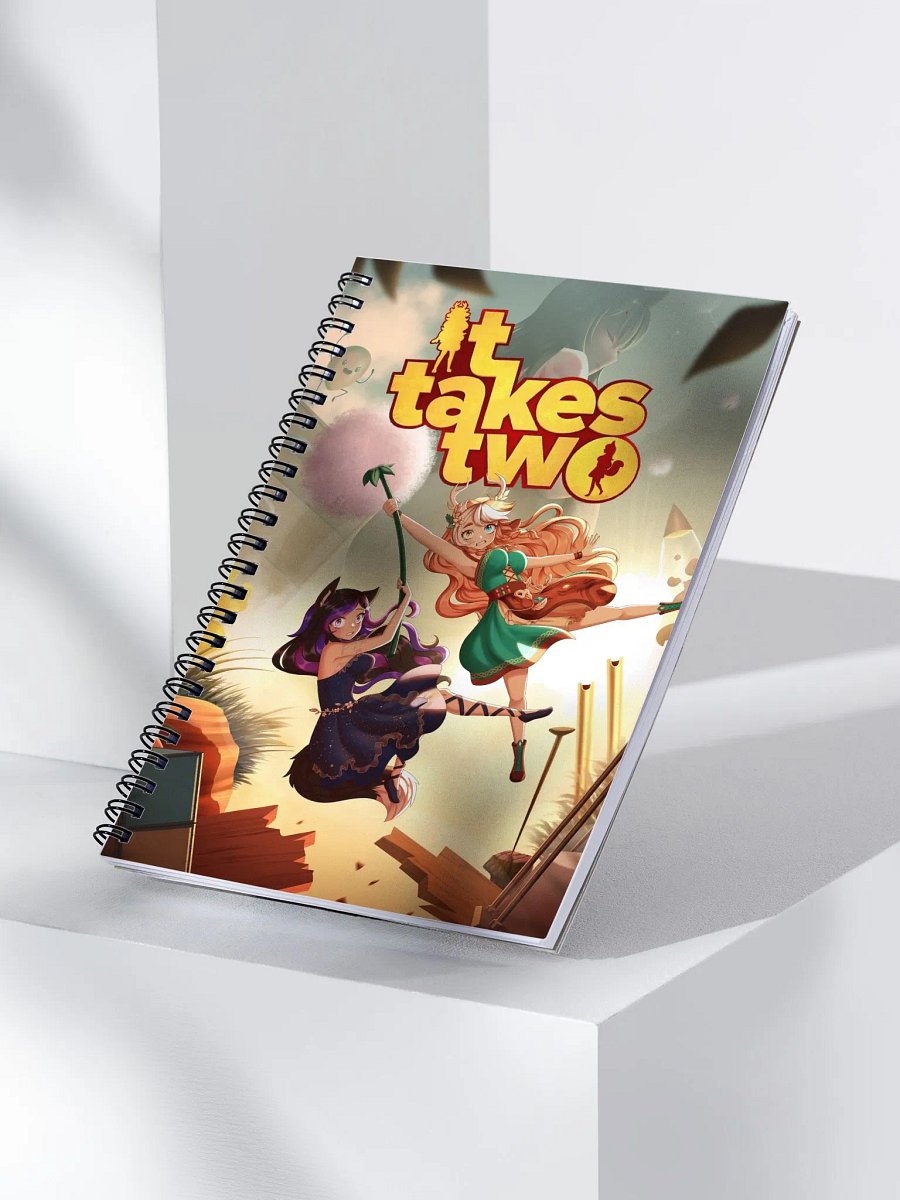 It Takes Two Spiral Notebook product image (3)