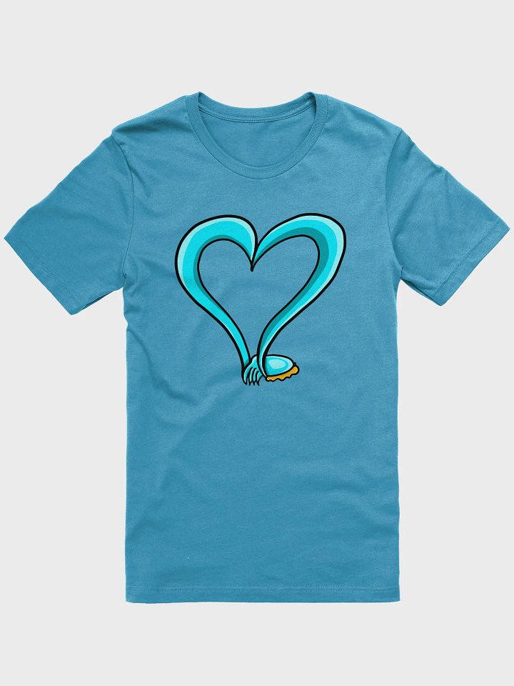 Tentacle Heart - Tee Dtfx (brighter but papery printing) product image (5)