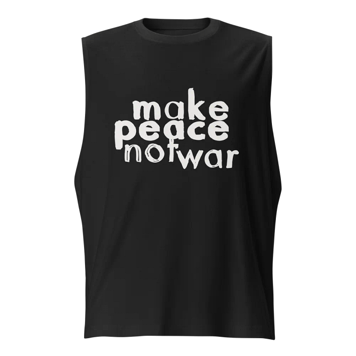 Peaceful Warrior Muscle Tank product image (1)