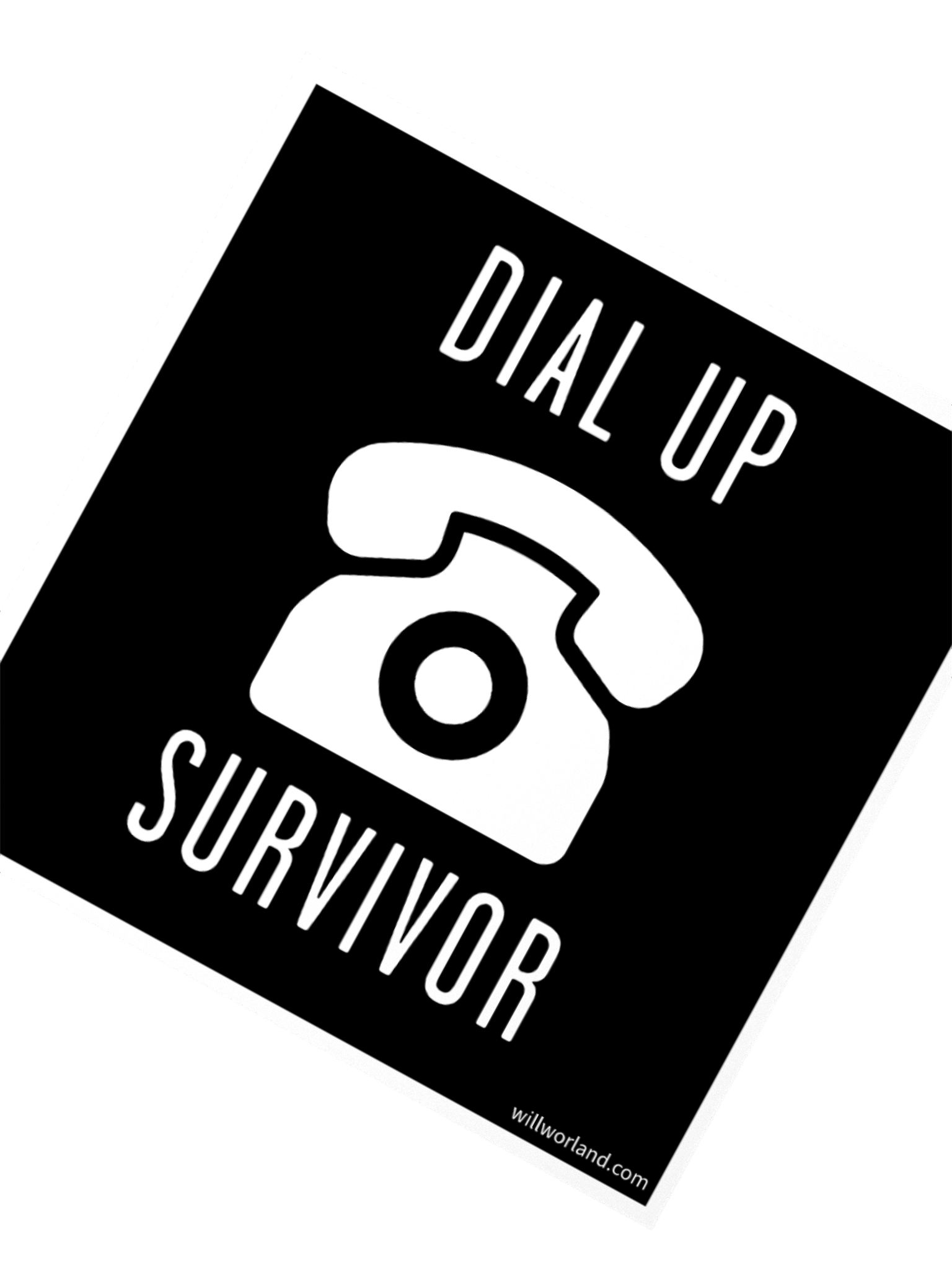 Dial-Up Survivor (Sticker) product image (2)