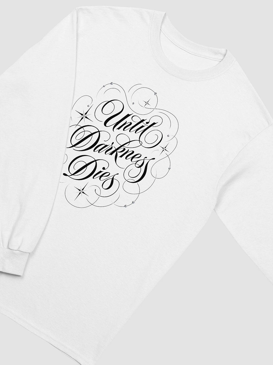 Until Darkness Dies (swirls design) Cotton Long Sleeve T-Shirt product image (26)