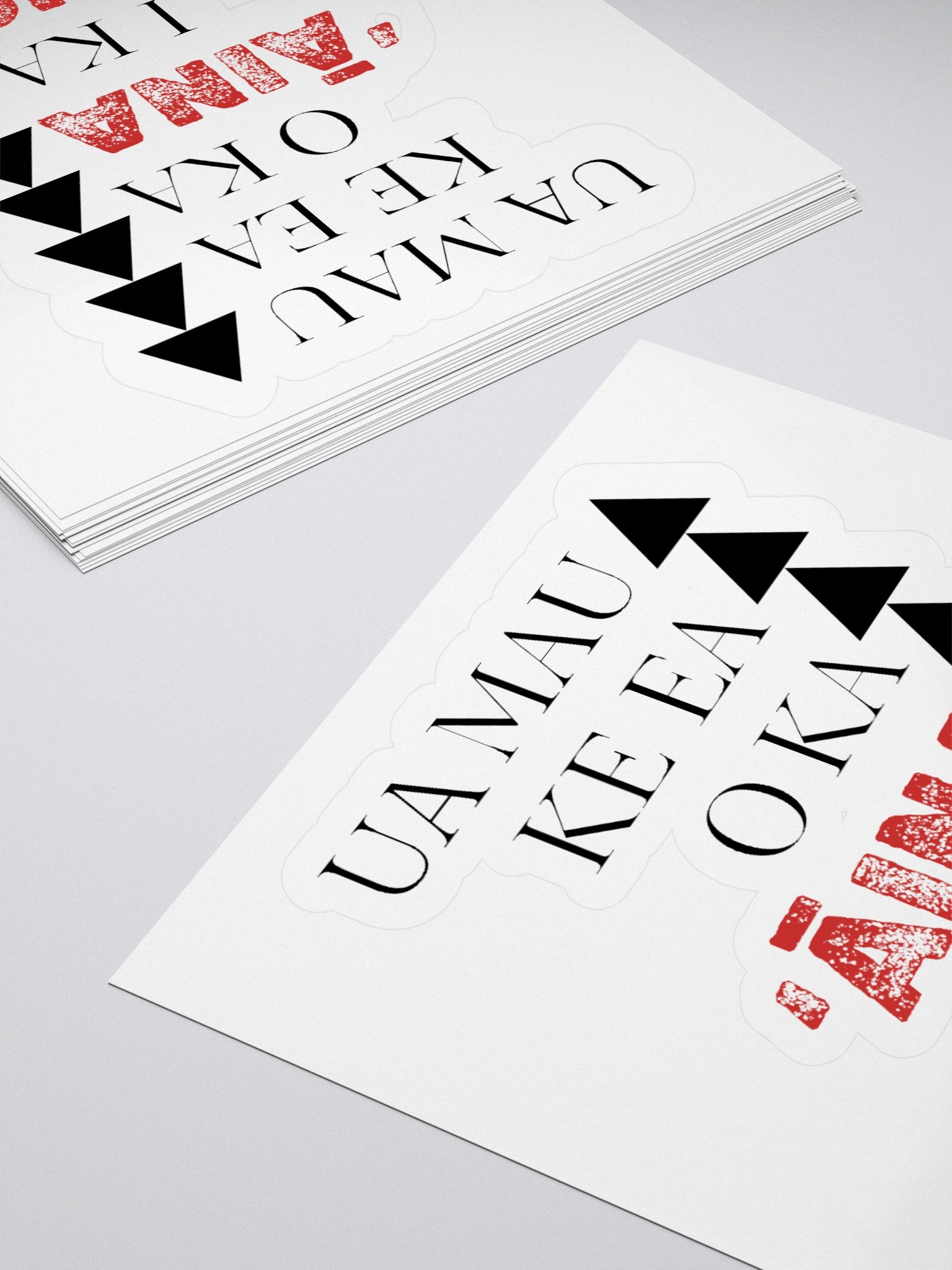 Stickers- Ua Mau Ke Ea O Ka Aina I Ka Pono product image (10)