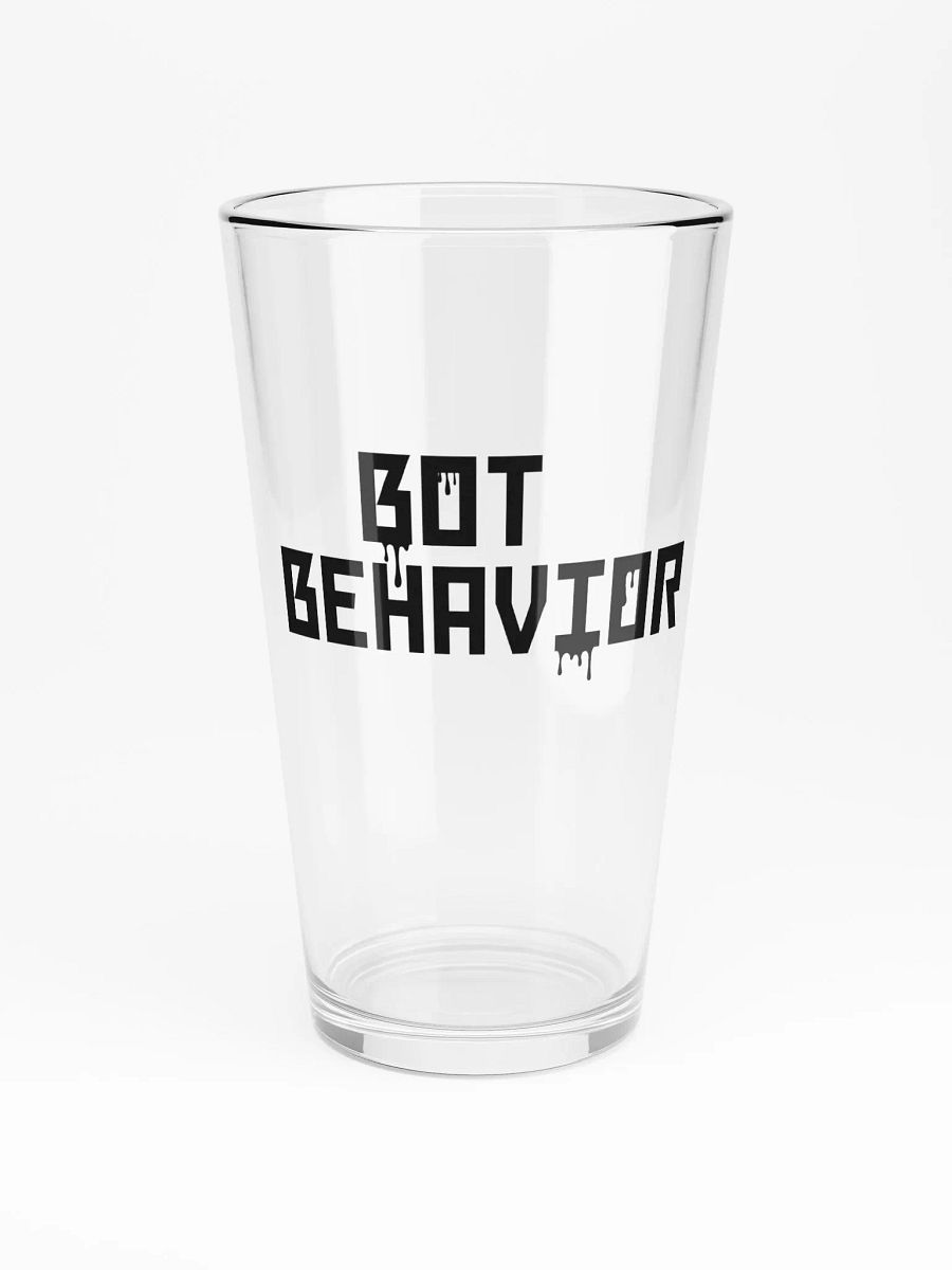 Bot Behavior Pint Glass product image (3)