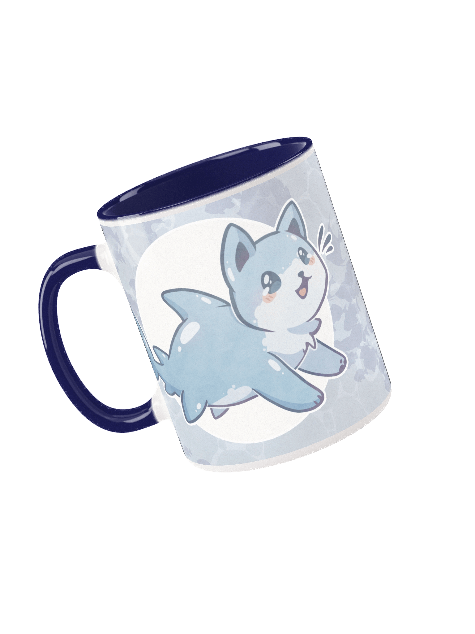 CATSHARK - White shark - coloured mug product image (35)