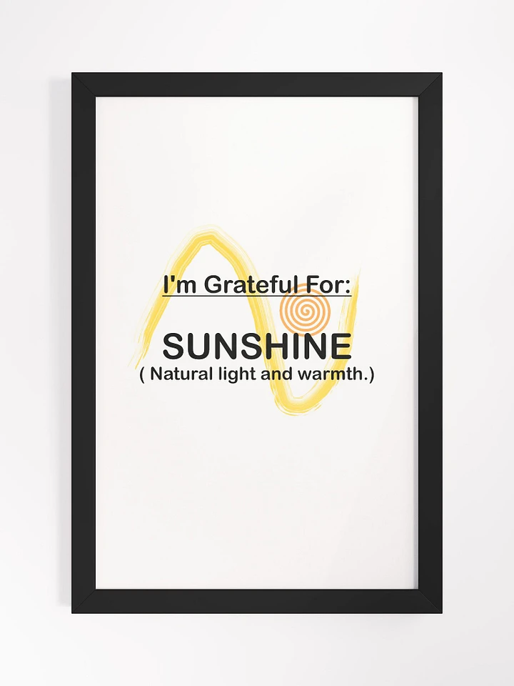 I AM GRATEFUL FOR SUNSHINE product image (1)