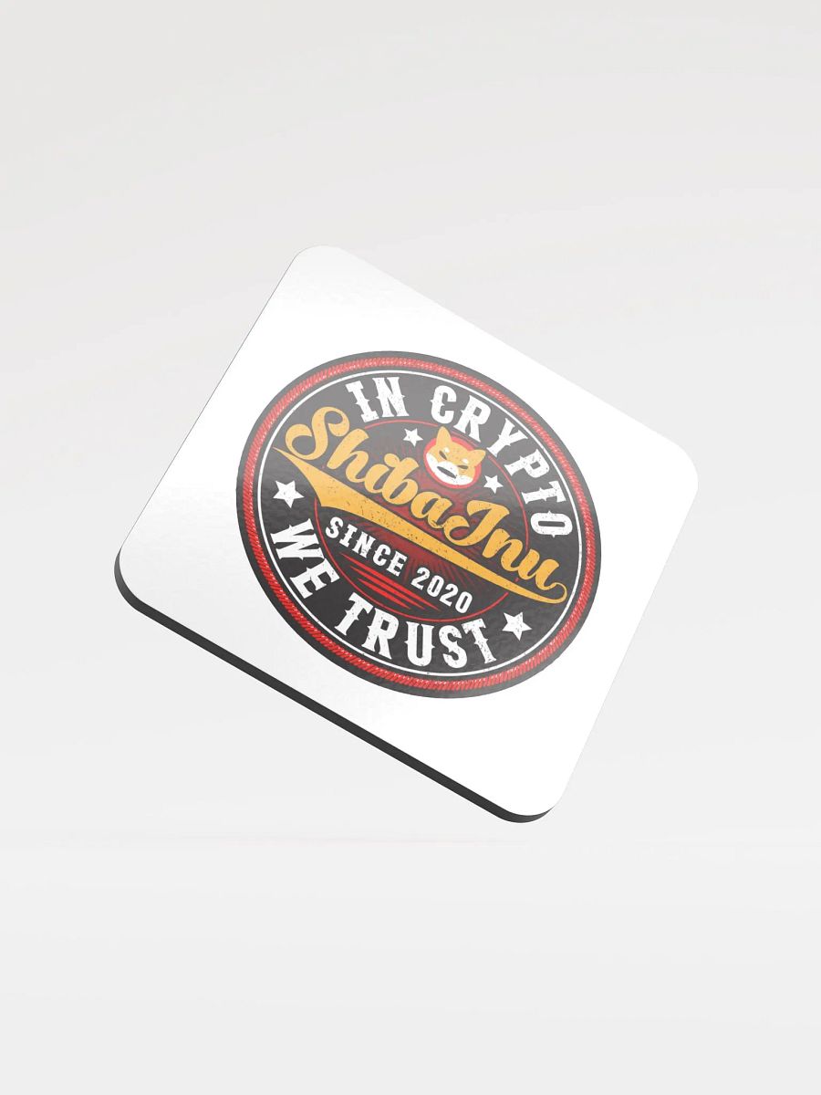In Crypto We Trust Shiba Inu Coaster product image (3)