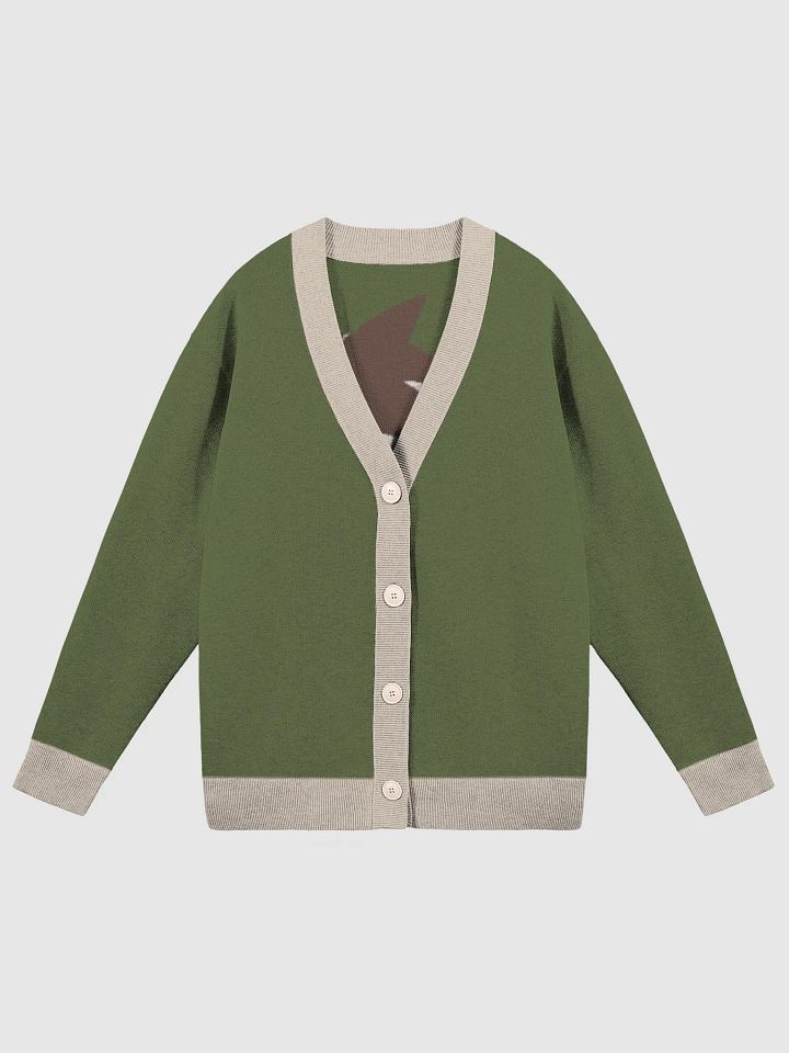 KawaiKitten Earthy Vibe Knitted Cardigan product image (2)
