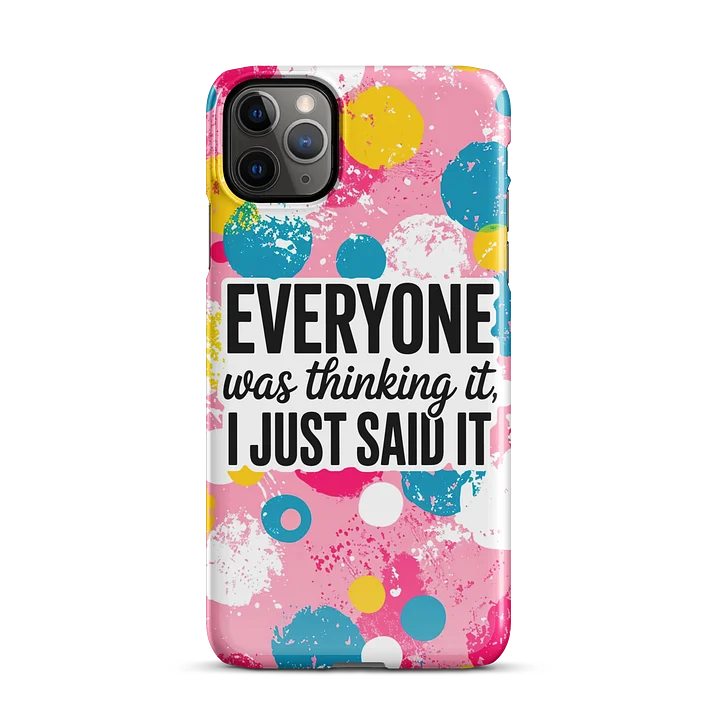 Bold Utterance Snap Case product image (30)