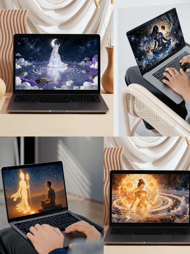 All in 1 HD upscaled wallpaper set from “Navaduurgaa song” product image (1)