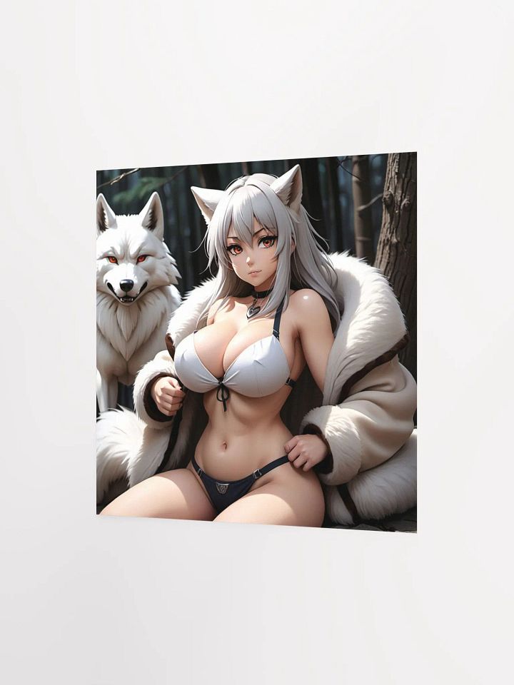Wolf Vibrant Matte Poster Prints product image (9)