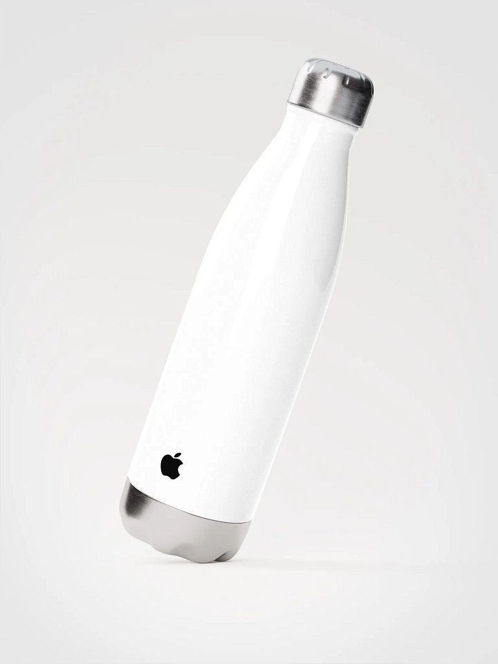 Apple branded temperature retention water bottle - White Version product image (2)