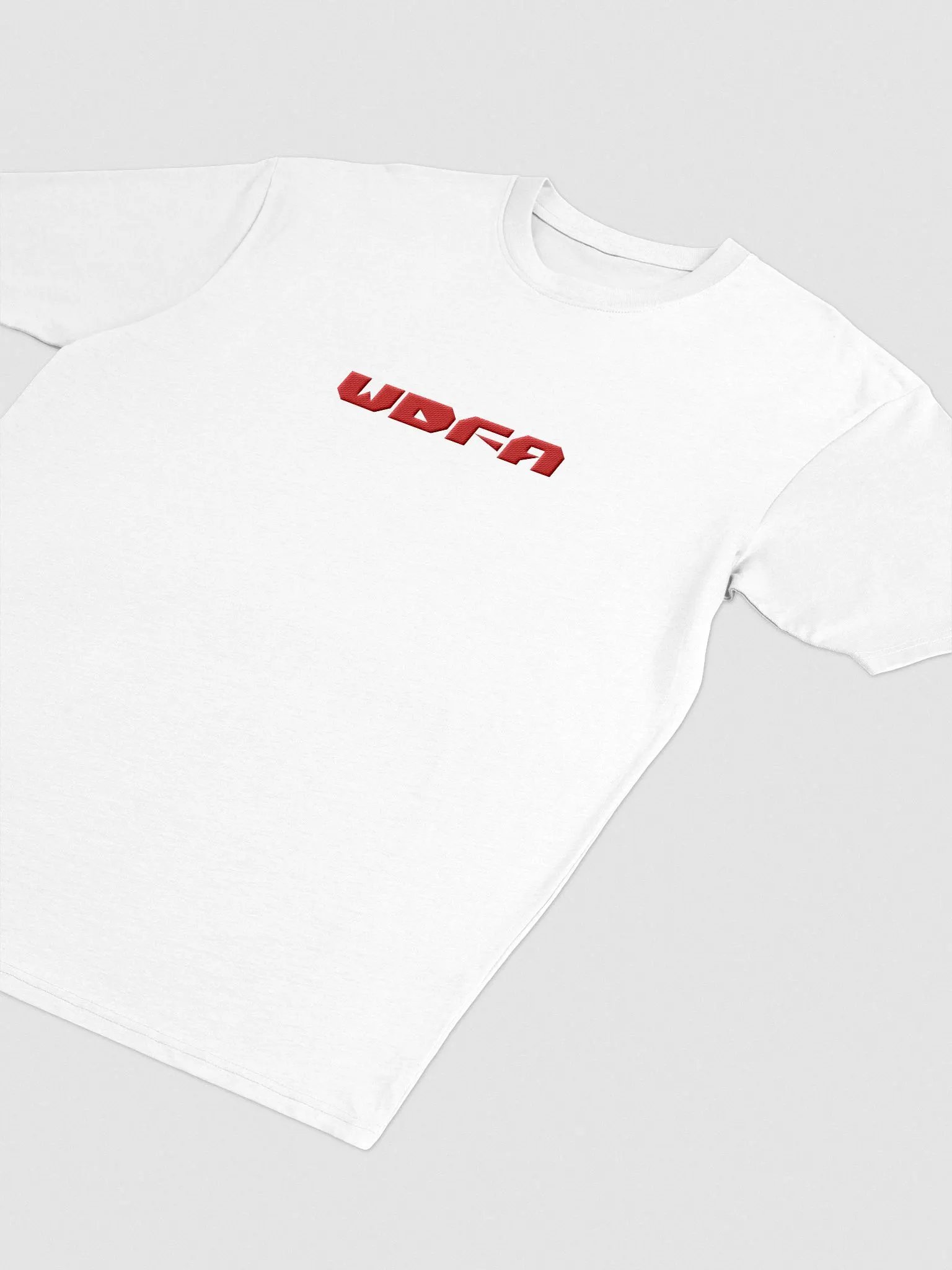 WDFA Logo T Shirt (Red Embroidered) product image (5)