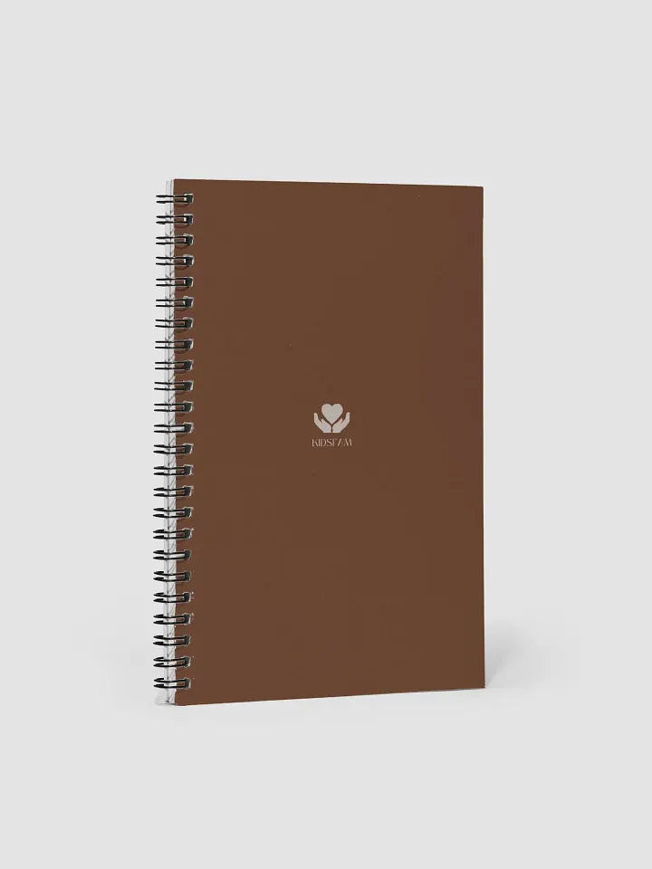 Aesthetic Brown Spiral Notebook product image (1)