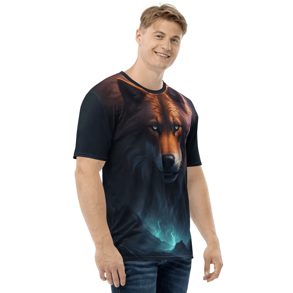 Mystical Wolf - All over Print T-Shirt product image (3)