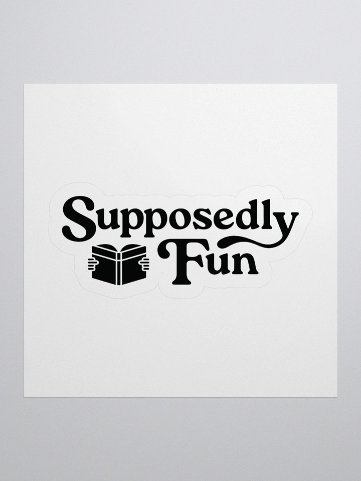 Supposedly Fun Sticker product image (2)
