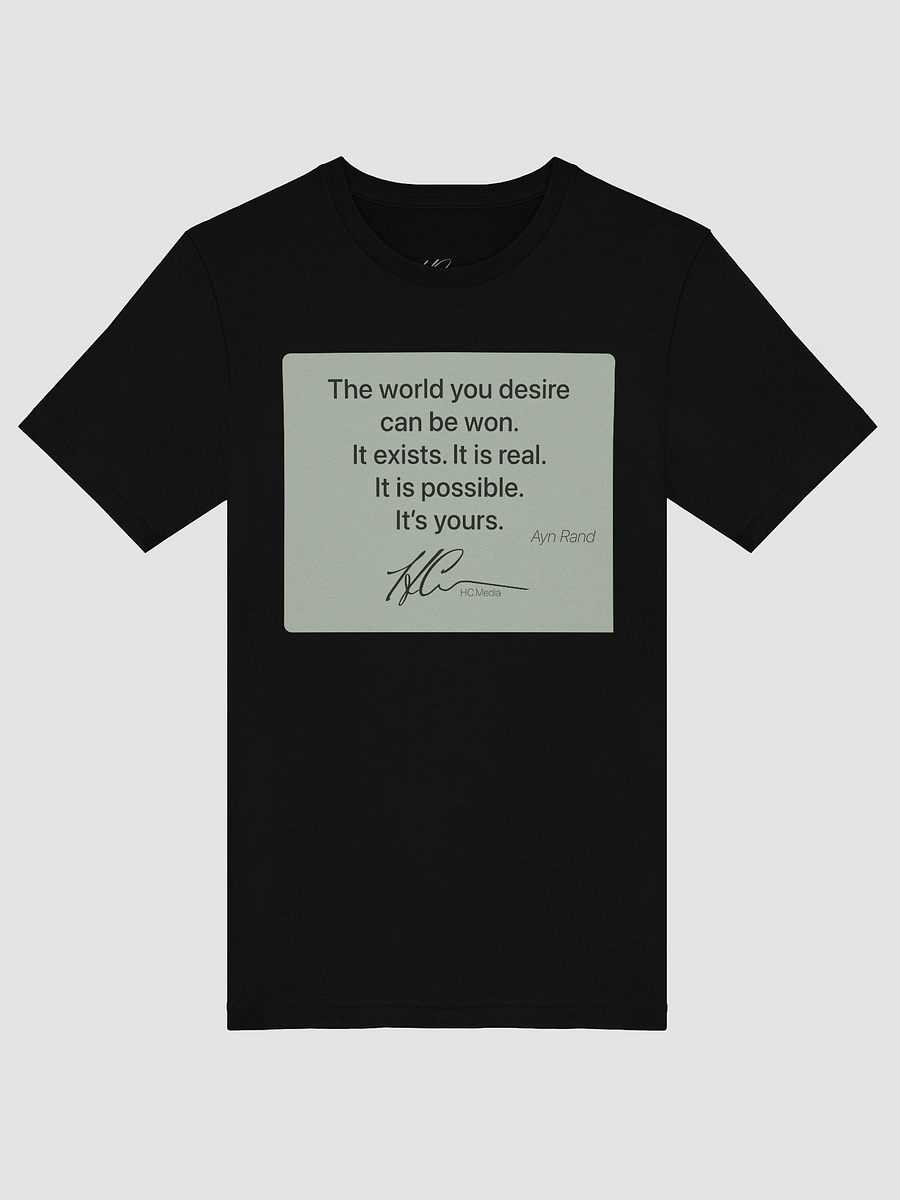 Ayn Rand Q7 - T-Shirt Olive product image (5)