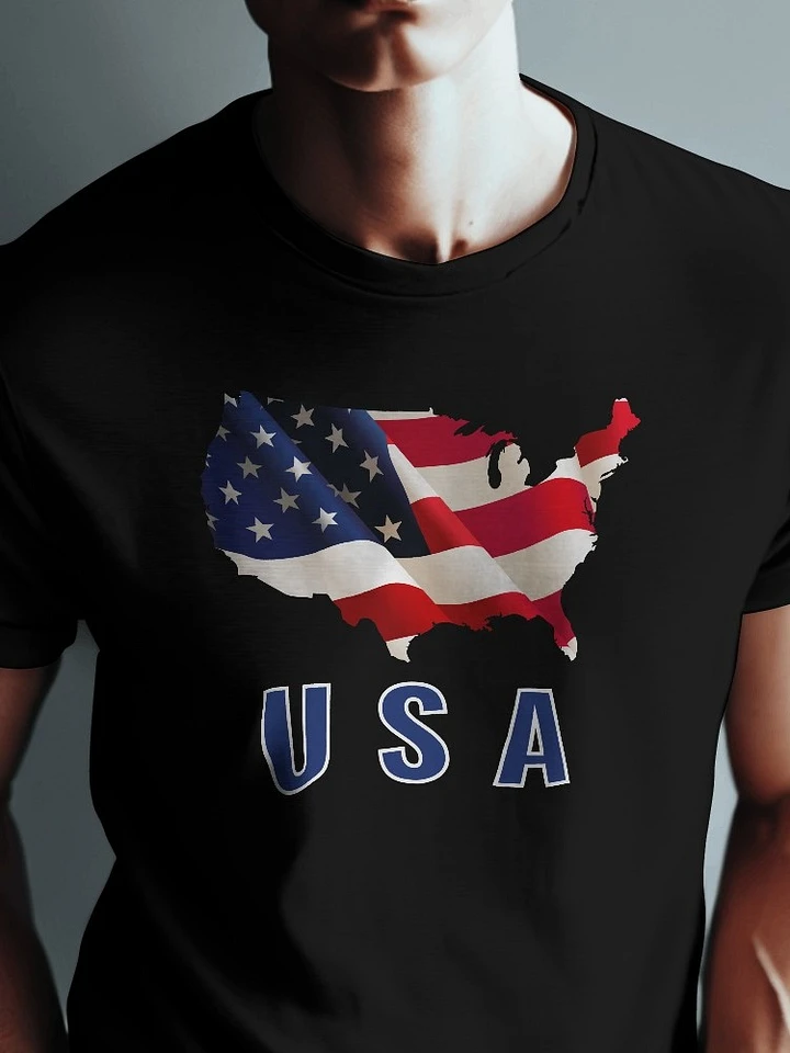 USA Flag Unisex Shirt, hoodie, longsleeve, sweatshirt, tee product image (1)