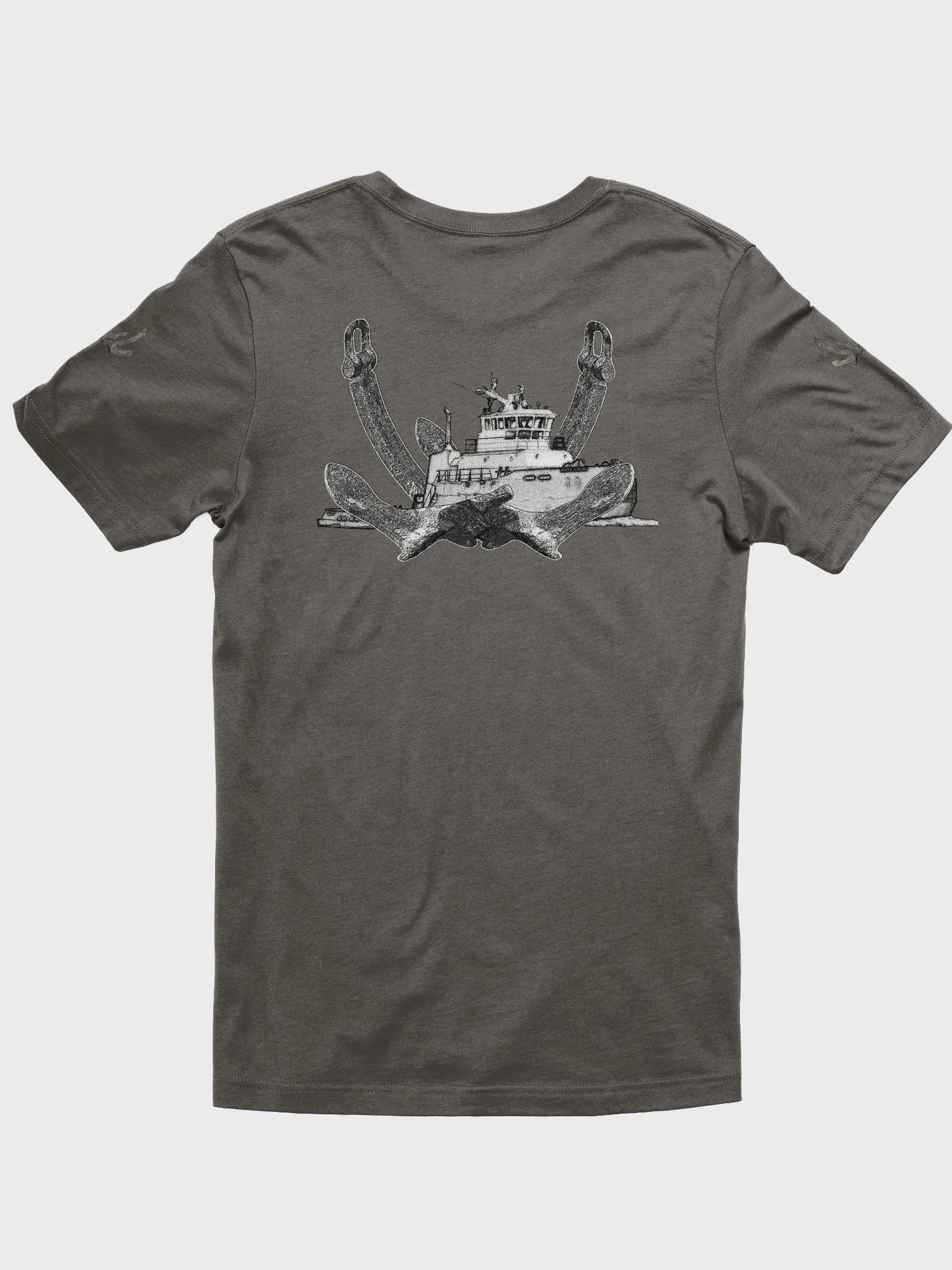 Twin Anchor Titan tug T-Shirt product image (2)