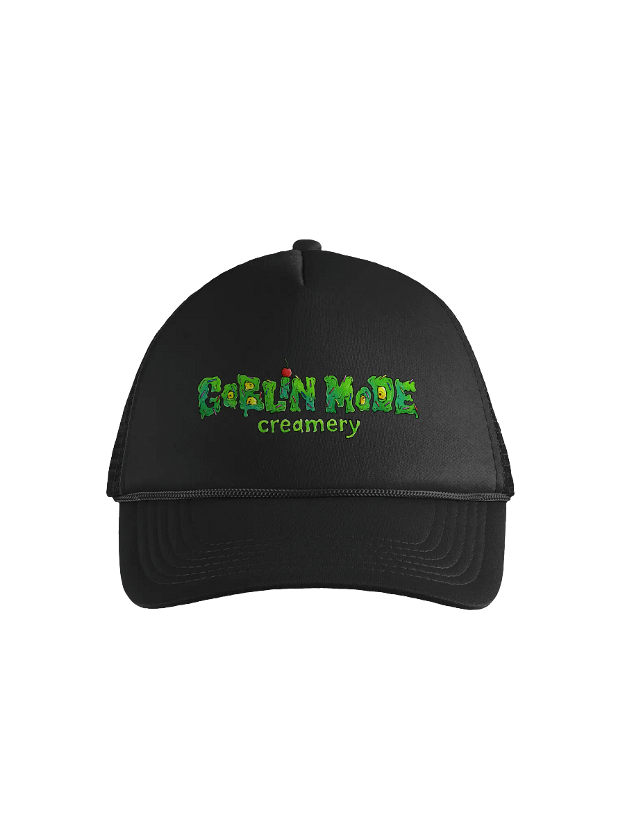 Goblin Mode Creamery Font Logo Hat product image (1)