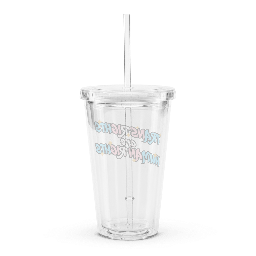 TRANS RIGHTS ARE HUMAN RIGHTS! Tumbler product image (2)
