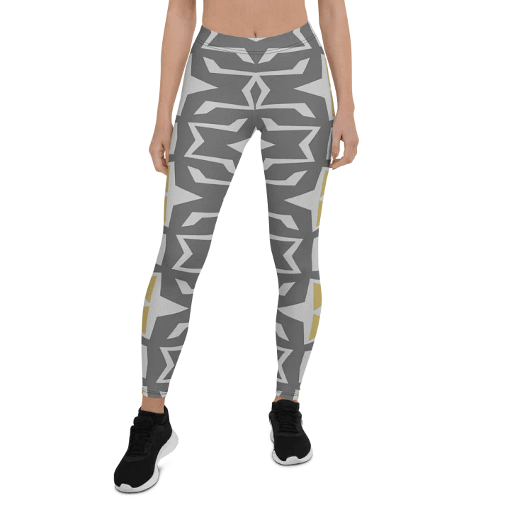 Geometric Fusion All-Over Leggings product image (1)