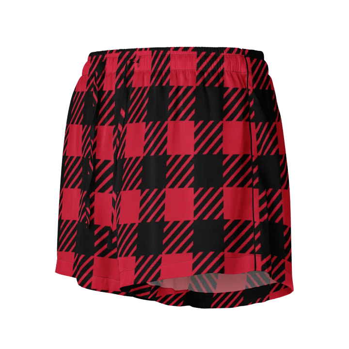 Cozy Checkered Dreams Women's Shorts product image (1)