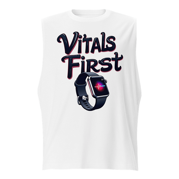 Vitals First Heart Rate Muscle Tank product image (1)