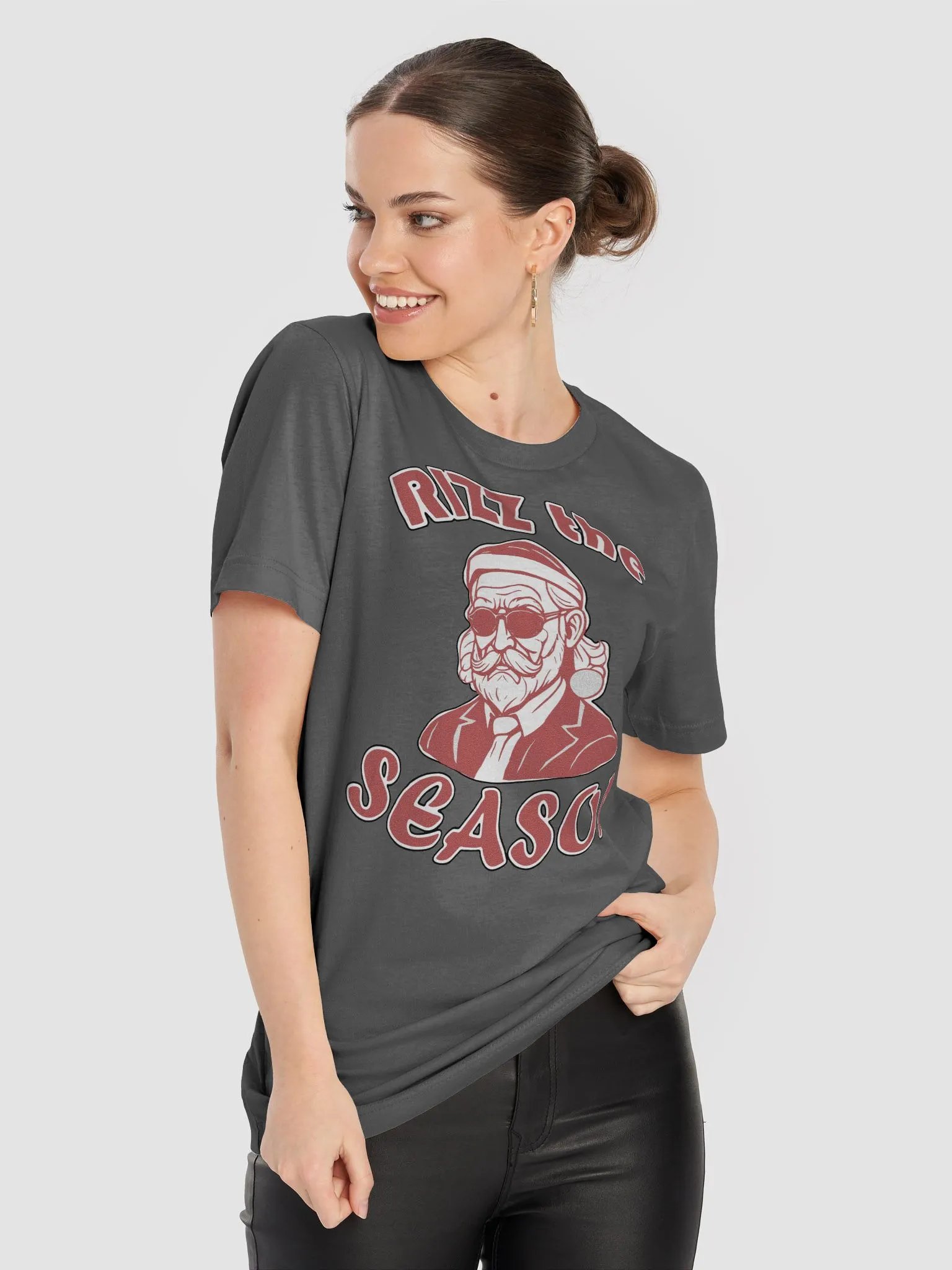 RIZZ the SEASON Santa T-Shirt product image (6)