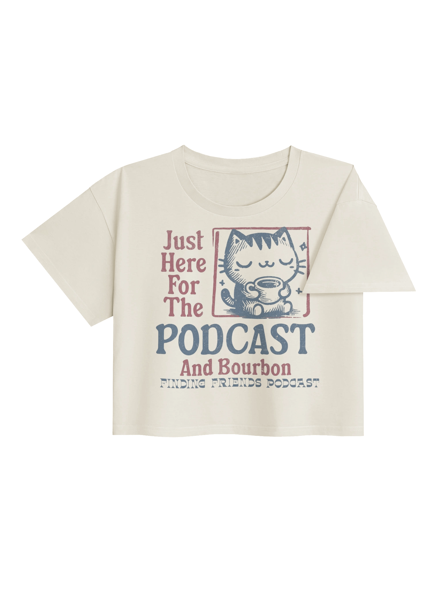 Whimsical Podcat Crop Top product image (4)