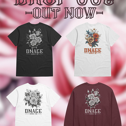 🌹Since ‘96 collection🌹
-OUT NOW-
Shipping worldwide 
Limited to 25 per piece 
Available on mattdinnadge.com

I’m excited to s...