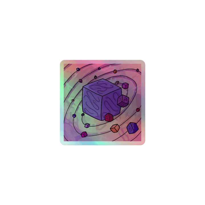 Mineverse Holographic Sticker - 007 product image (1)