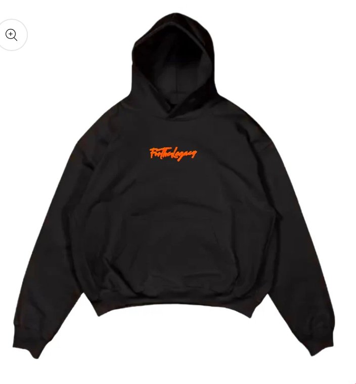 1 / of 5 “Make Your Mark” Orange Puff/Blk