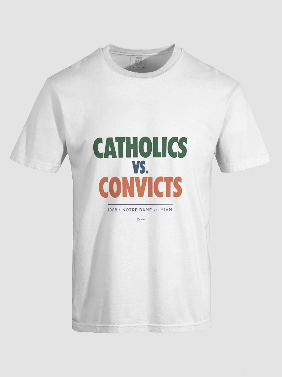 Catholics vs. Convicts 1988 T-shirt product image (7)
