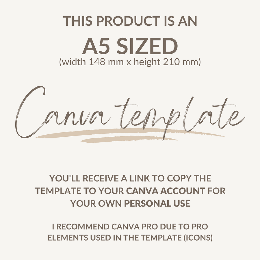 Page Flag Labels - Editable Canva Template A5 Size product image (3)