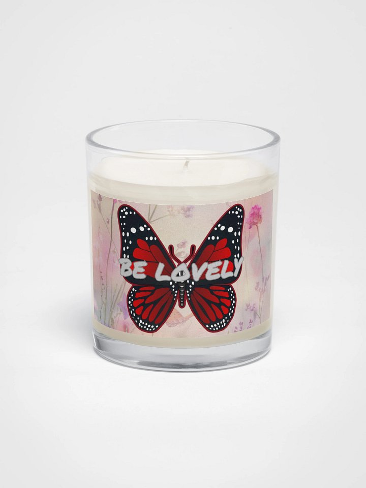 Be Lovely Butterfly Soy Wax Candle product image (1)