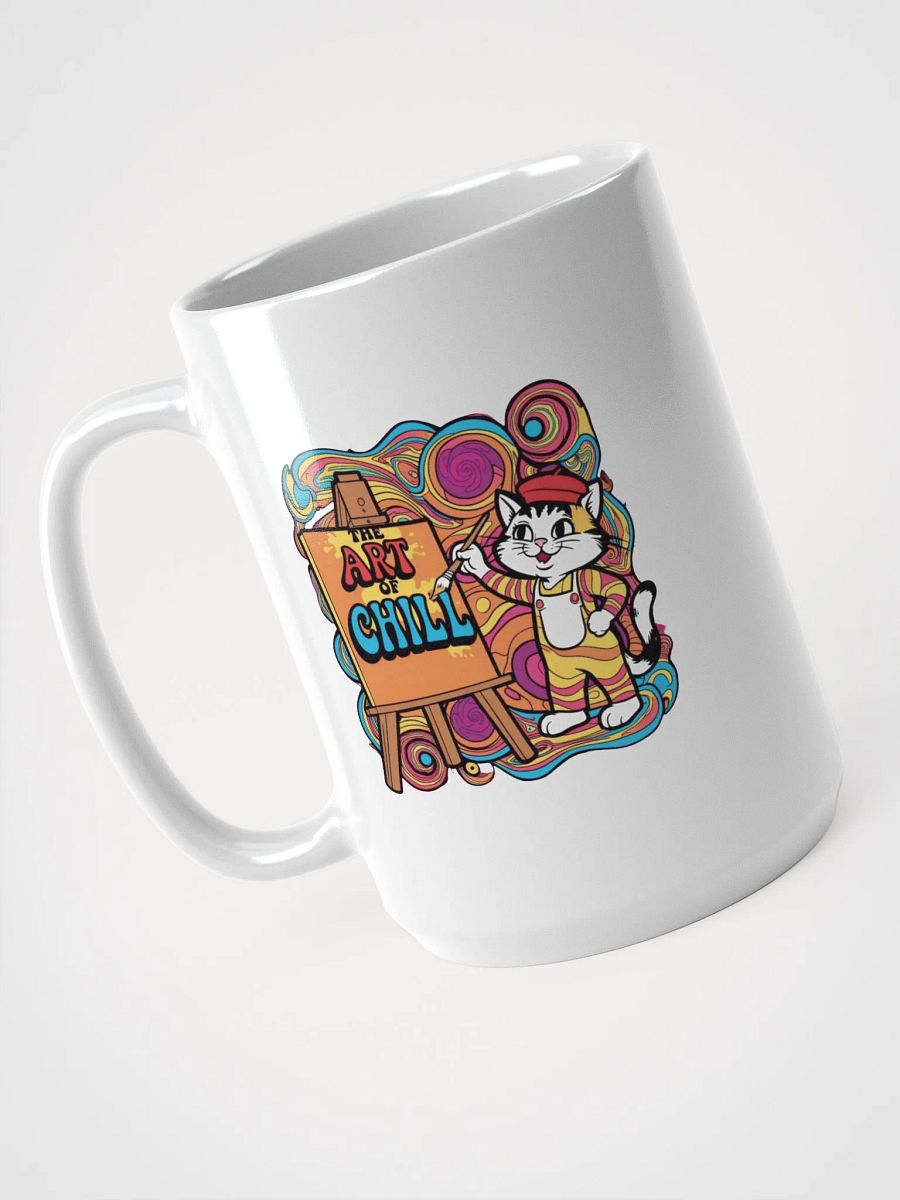 Chill Cat Artistry Mug product image (1)