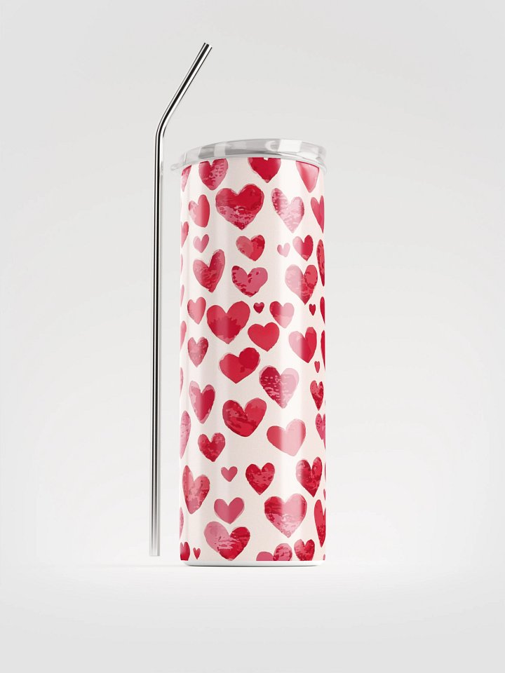 Heart Confetti Stainless Steel Tumbler product image (1)