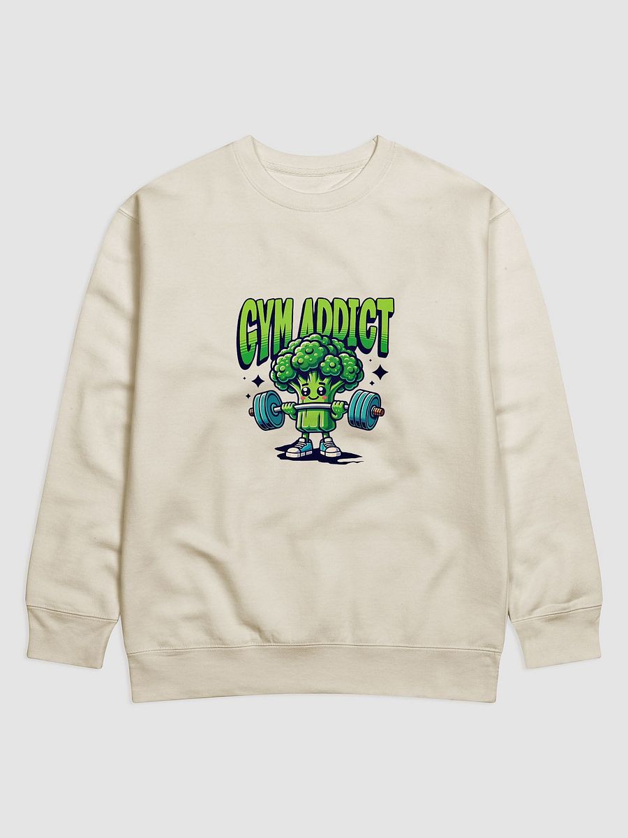 Gym Addict Broccoli Sweatshirt product image (1)