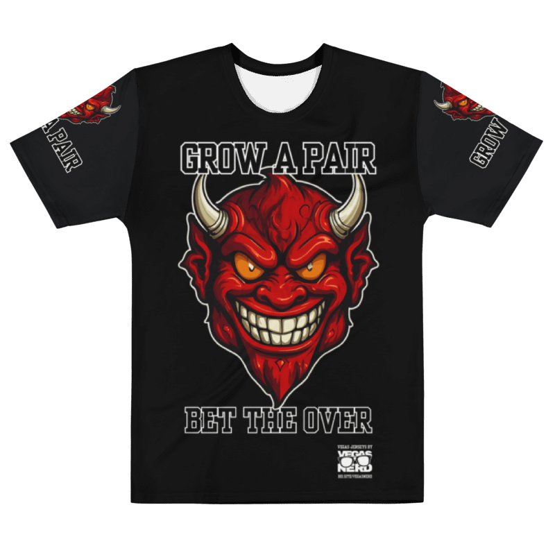 Grow A Pair - Bet The Over AOP Polyester Tee product image (1)