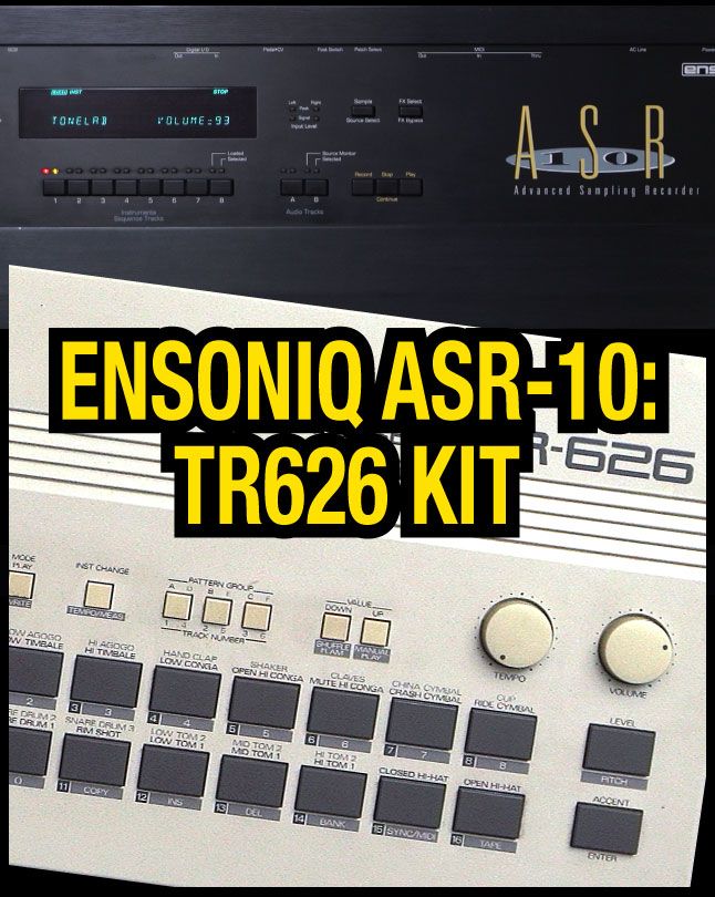 Ensoniq ASR-10: TR626 Kit product image (1)