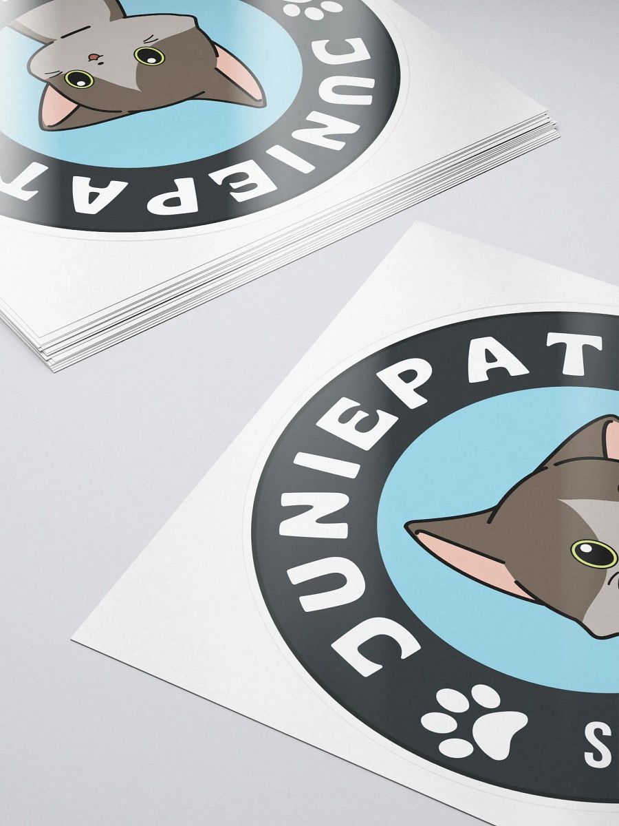 Juniepat Smiles Logo Sticker product image (5)