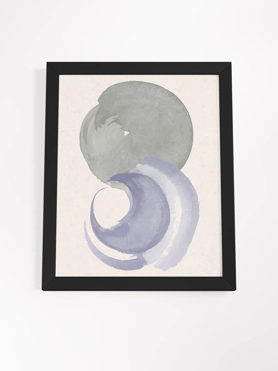 Ethereal Black Collection: Framed Matte Poster product image (66)