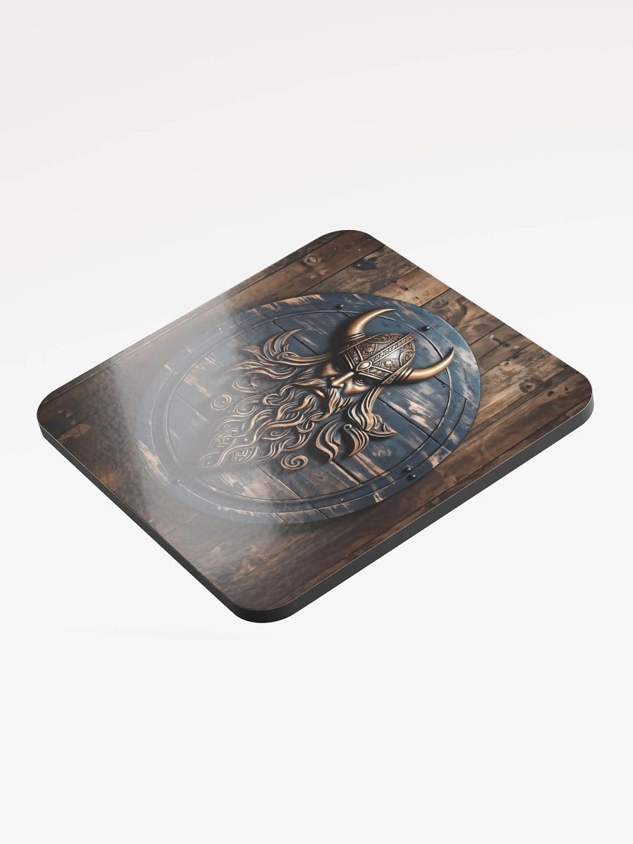 Glossed Cork Coaster - Viking product image (3)